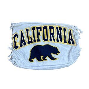 UC BERKELEY Cal Bears Handmade Game Day Tube Top Tie Side Adjustable Size S/M